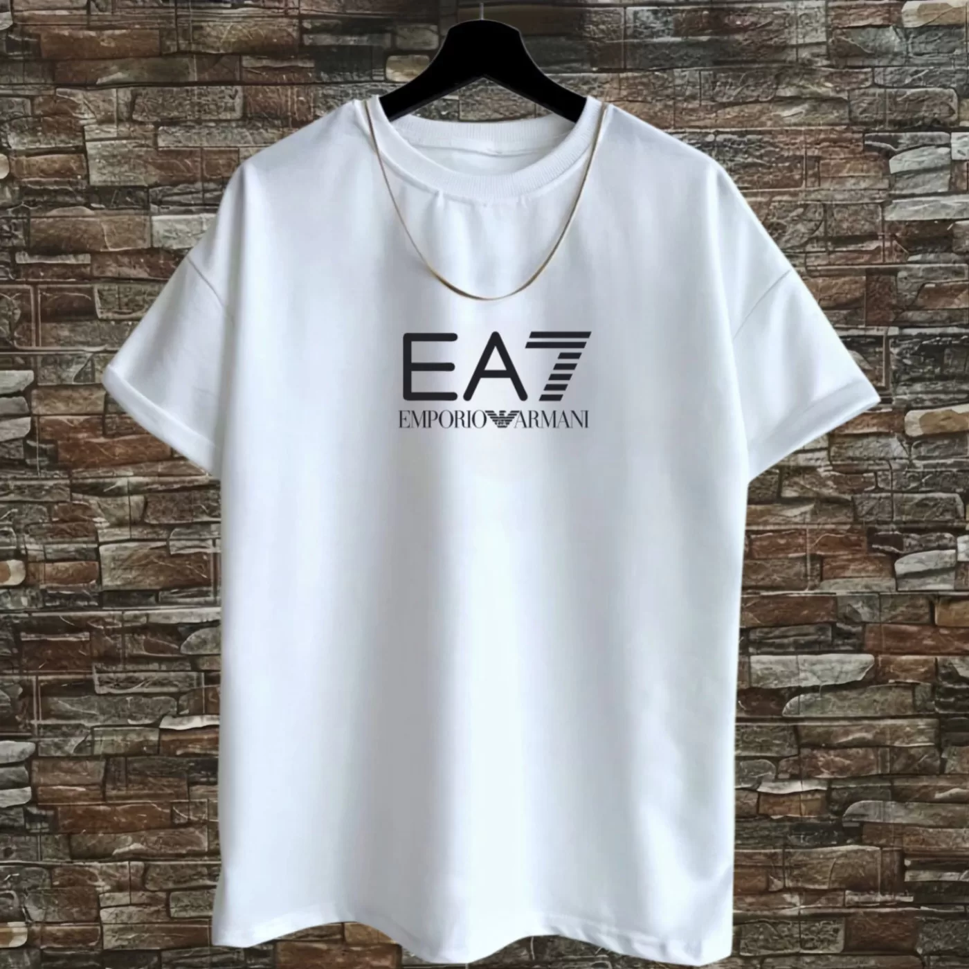 EA7-BEYAZ O YAKA